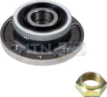 Ступичный подшипник (комплект) NTN / SNR задний правый/левый для Peugeot 405 1987-1997. Артикул R159.22