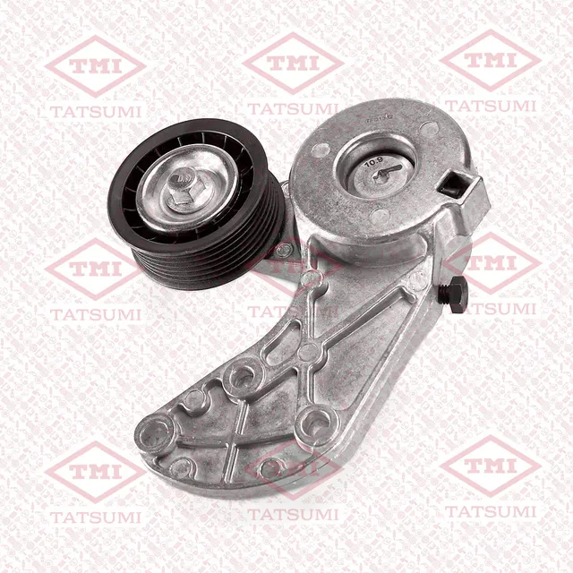 Натяжитель поликлинового ремня с роликом Audi Q7 2006 (Tatsumi). Артикул TFD1352