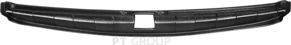 Накладка PT Group в проём багажника (черное тиснение) (ABS) для Renault Duster I 2012-2020. Артикул RDU112901