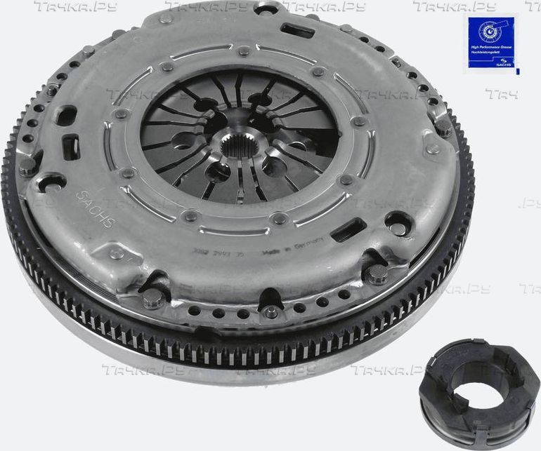Сцепление (комплект) SACHS ZMS-модуль (двухмассовый маховик) для Volkswagen Vento 1996-1998. Артикул 3000 951 790