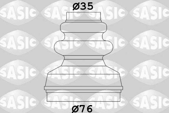 Пыльник ШРУСа внутренний Sasic. Артикул 2873813