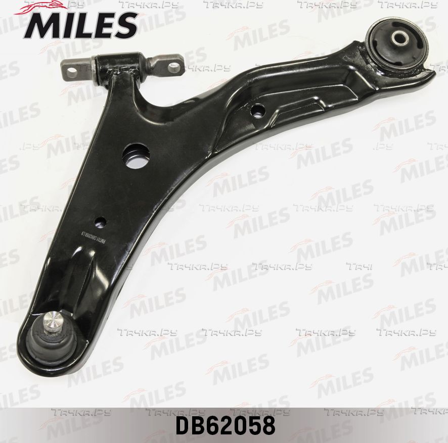 Поперечный рычаг передней подвески Miles (Листовая сталь) левый для Hyundai Santa Fe I 2001-2006. Артикул DB62058