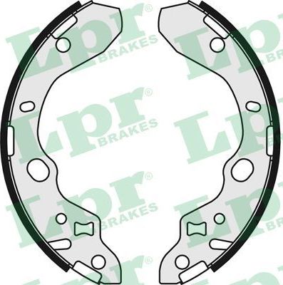 Тормозные колодки LPR задние для Mazda 323 VI (BJ) 1998-2004. Артикул 07910