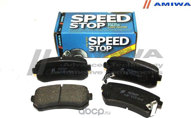 Колодки тормозные задние (Amiwa). Артикул CD11195S