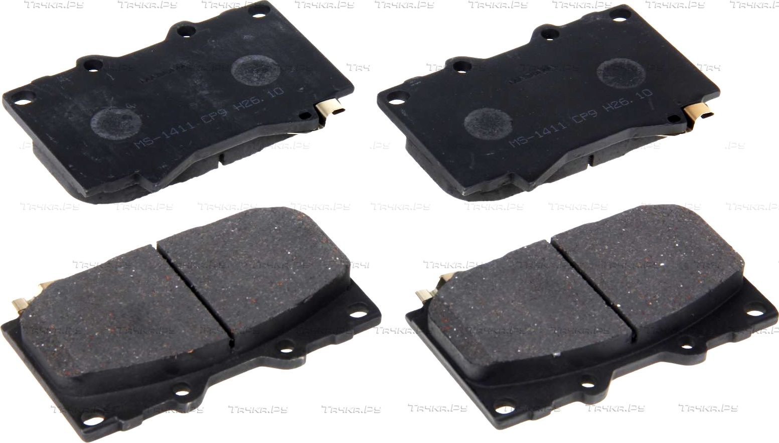 Тормозные колодки Masuma передние для Toyota Sequoia I 2000-2007. Артикул MS-1411