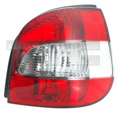 Фонарь задний TYC левый для Renault Scenic II 1999-2003. Артикул 11-0252-01-2