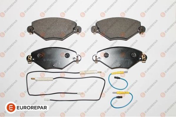 Тормозные колодки Eurorepar передние для Citroen C5 I 2001-2008. Артикул 1617257180