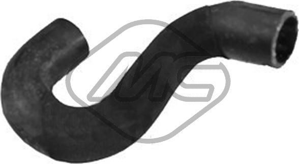 Патрубок радиатора (системы охлаждения) Metalcaucho верхний для Opel Signum I 2003-2004. Артикул 09567