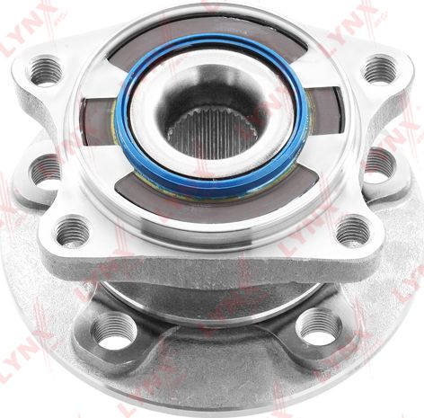 Ступица колеса с интегрированным подшипником LYNXauto задняя для Volvo V70 II 2001-2007. Артикул WH-1267