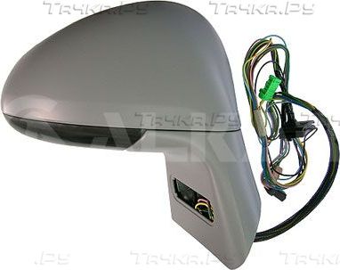 Зеркало боковое Alkar правое для Citroen C4 I 2004-2009. Артикул 6126855