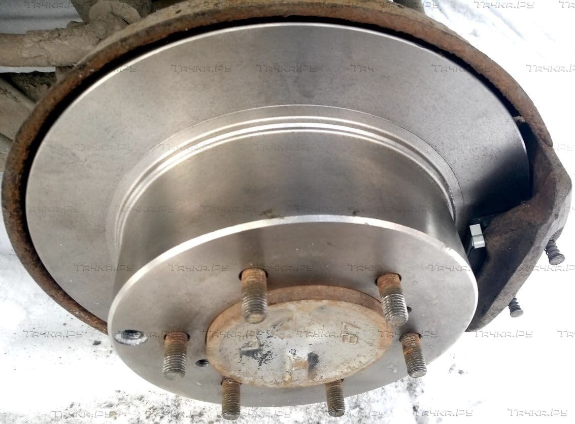 Тормозной диск Miles задний для Mitsubishi Pajero II 1990-2000. Артикул K010512