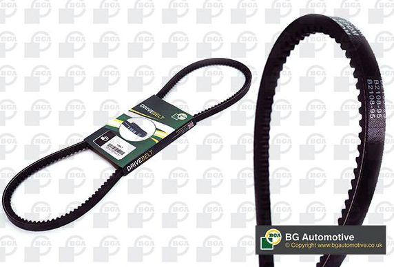 Приводной ремень клиновой BGA для ВАЗ Samara (2108, 2109, 2113, 2114) 1986-2006. Артикул V10X710