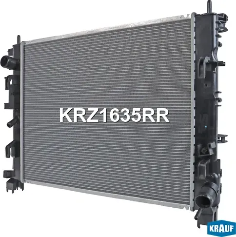 Радиатор системы охлаждения (Krauf). Артикул KRZ1635RR