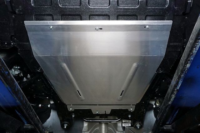 Защита алюминиевая ТСС (4 мм) для картера и КПП Москвич 3 2022-2026. Артикул ZKTCC00566