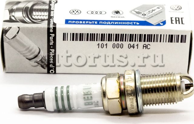 Свеча зажигания VAG для Audi S6 II (C5) 1999-2005. Артикул 101000041AC