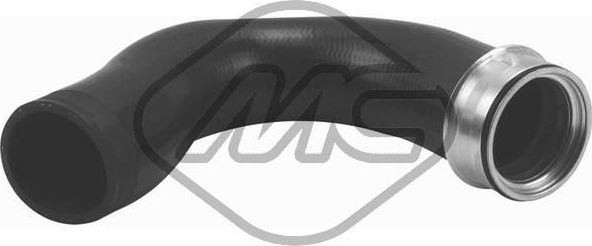 Патрубок интеркулера Metalcaucho правый нижний для Audi TT II (8J) 2008-2014. Артикул 09690