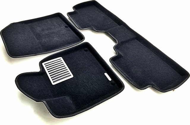 Коврики текстильные Euromat 3D Lux для салона Hyundai Santa Fe IV 2018-2026. Артикул EM3D-002704