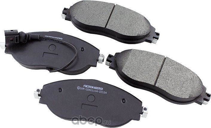 Колодки тормозные дисковые (Frictionmaster). Артикул MKD1633