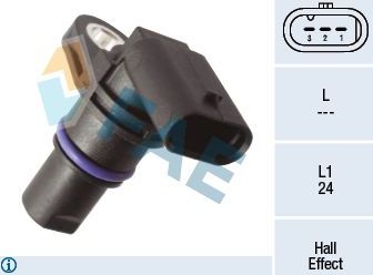 Датчик положения распредвала FAE для Audi A4 V (B9) 2015-2026. Артикул 79523
