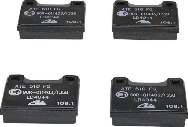 Тормозные колодки ATE Ceramic задние для Volvo C70 I 1997-2005. Артикул 13.0470-4044.2