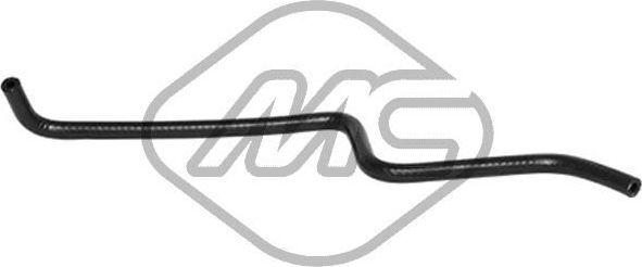 Патрубок радиатора (системы охлаждения) Metalcaucho для Fiat Ducato II 2002-2006. Артикул 07395