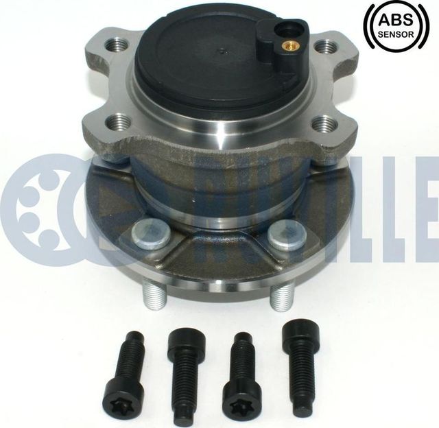 Ступица колеса с интегрированным подшипником (в сборе) Ruville задняя для Ford C-MAX II 2010-2019. Артикул 221702