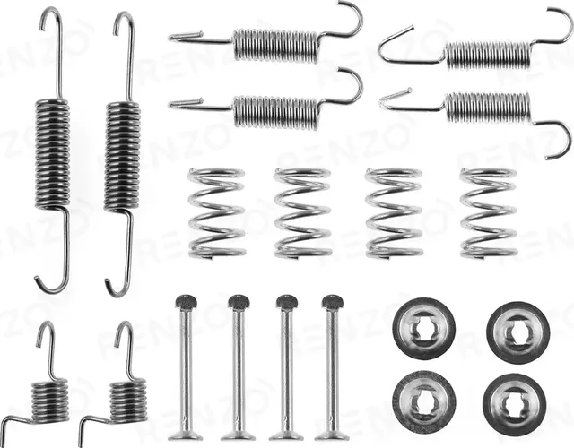 Монтажный комплект барабанного тормоза CHEVROLET LACETTI, 07-CHEVROLET NUBIRA, 0 (Renzo). Артикул RFK075