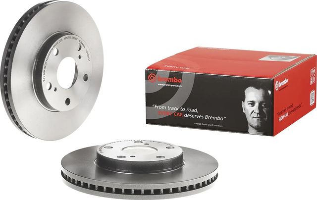 Тормозной диск Brembo UV Coated передний для Lexus ES I 1991-1997. Артикул 09.A386.11