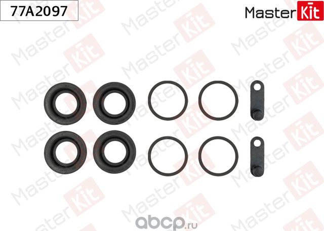 77A2097 Ремкомплект тормозного суппорта Volkswagen TOUAREG (7P5, 7P6) 2010 - 201 (Master KIT). Артикул 77A2097