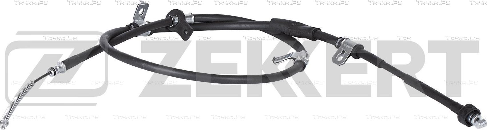 Трос ручника (тросик ручного тормоза) Zekkert. Артикул BZ-1054