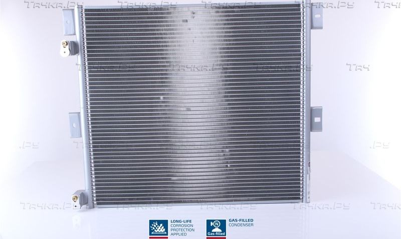 Радиатор кондиционера (конденсатор) Nissens (алюминий). Артикул 940075