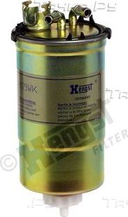 Топливный фильтр Hengst. Артикул H129WK