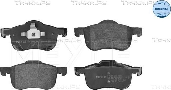 Тормозные колодки Meyle Original передние для Volvo S80 I 1998-2006. Артикул 025 230 7318