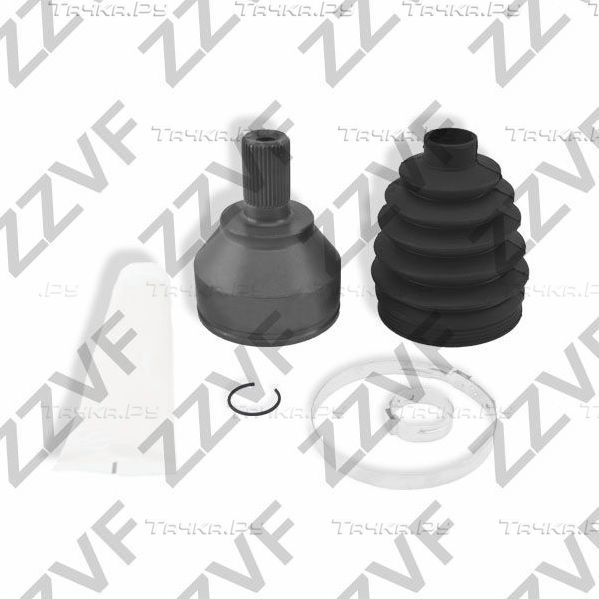 Шрус наружный (граната) ZZVF передний/задний для Volvo V50 I 2004-2012. Артикул ZV0555RN2