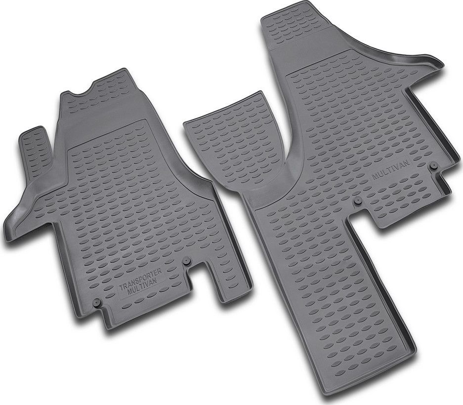 Коврики Element для салона Volkswagen Multivan T5 2003-2015 СЕРЫЕ. Артикул NLC.51.17.211