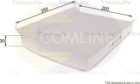Салонный фильтр Comline. Артикул EKF229