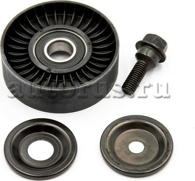 Направляющий (ведущий) ролик приводного поликлинового ремня Hyundai / KIA. Артикул 2528637100