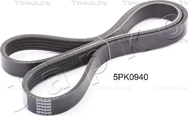 Приводной ремень поликлиновой Japko для Mitsubishi Galant VIII 1996-2004. Артикул 5PK940