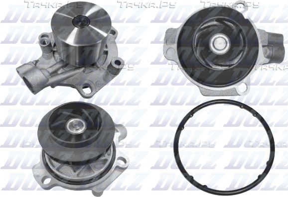 Помпа (водяной насос) Dolz для SEAT Toledo IV 2015-2019. Артикул A255E