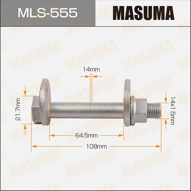 Болт развальный Masuma. Артикул MLS-555