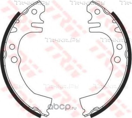Тормозные колодки Patron задние для Daihatsu Move I 1997-1999. Артикул PSP570