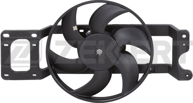 Вентилятор радиатора двигателя Zekkert для Renault Logan I 2004-2015. Артикул MK-7113