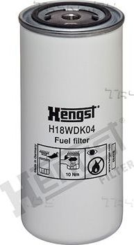 Топливный фильтр Hengst для IVECO Trakker 2012-2026. Артикул H18WDK04