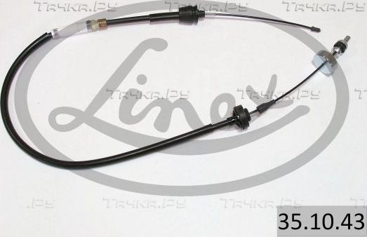 Трос сцепления Linex для Renault Laguna I 1993-2001. Артикул 35.10.43