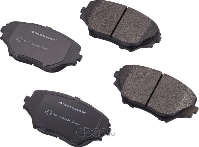 колодки тормозные (Frictionmaster). Артикул MKD862