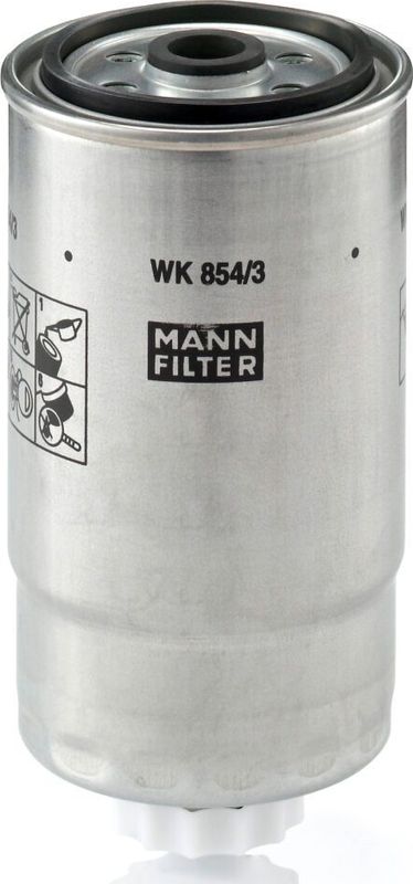 Топливный фильтр Mann-Filter для Alfa Romeo 156 I 2002-2006. Артикул WK 854/3