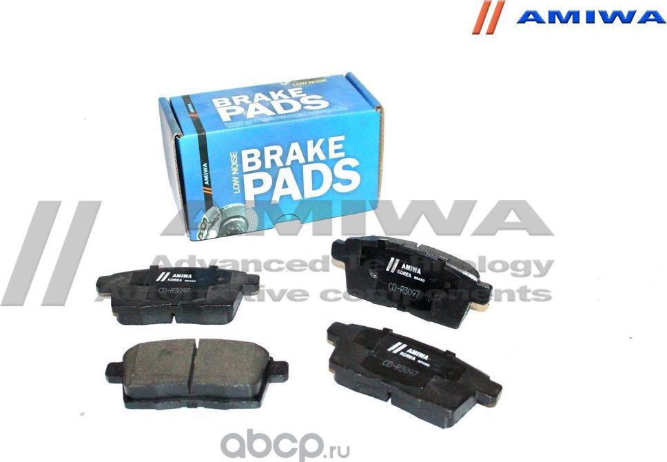 Колодки тормозные задние (Amiwa). Артикул CDR3097