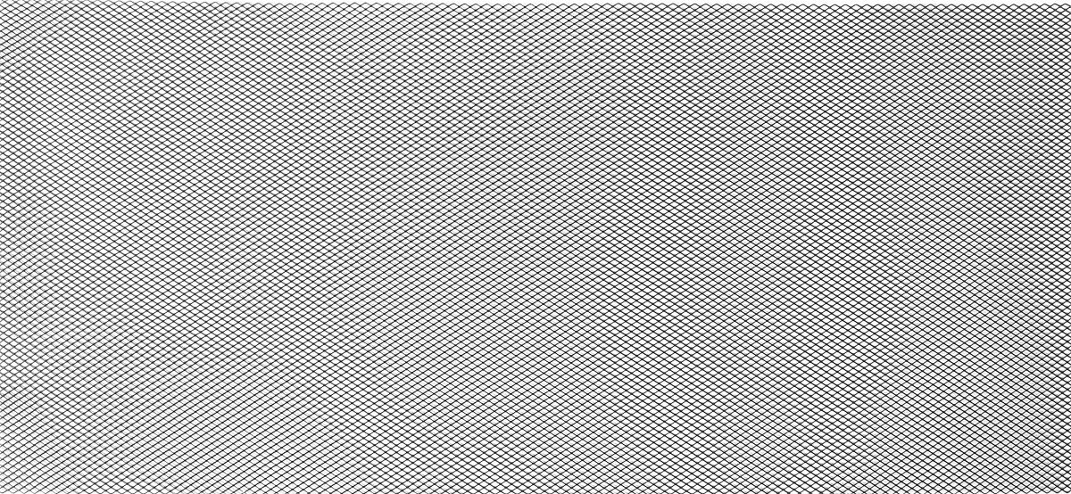 Универсальная сетка Rival 1000х400 R10 для защиты радиатора, черная, упаковка 25 шт.. Артикул K.ZS.1001.2