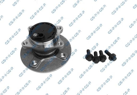 Ступица колеса с интегрированным подшипником (в сборе) GSP задняя правая/левая для Citroen C1 II 2014-2026. Артикул 9400149K