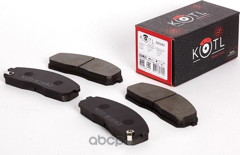 КОЛОДКИ ТОРМОЗНЫЕ ПЕР HYUNDAI H-1 STAREX 2.4-2.5D (Kotl). Артикул 3201KT